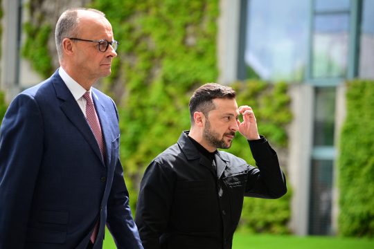 Selenskyj und Merz in Berlin