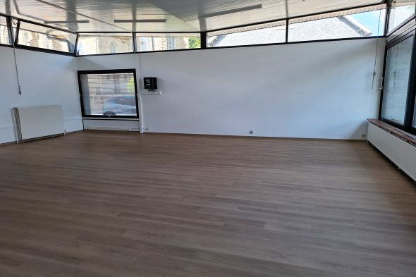 Der Raum, in den die Bibliothek ziehen wird