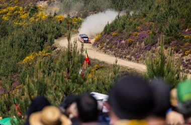 Ott Tänak/Martin Järveoja bei der Rallye Portugal