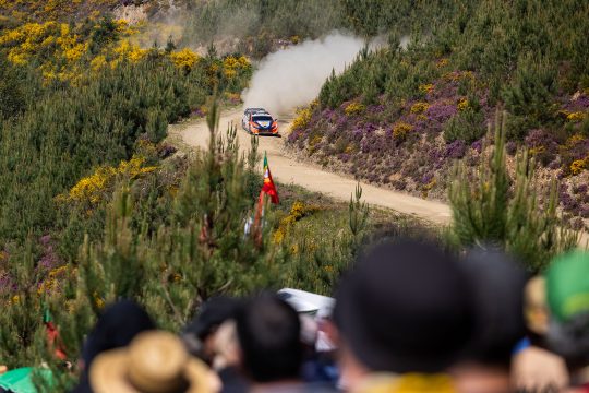 Ott Tänak/Martin Järveoja bei der Rallye Portugal