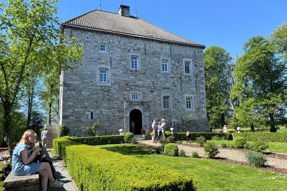 Das SChloss Weims beim Tag der offenen Tür