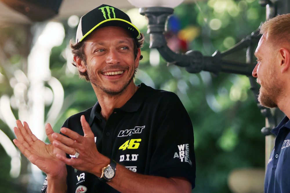 Valentino Rossi bei der Fahrerparade der 24h de Spa