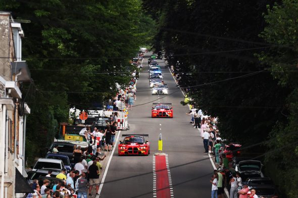 Fahrerparade der 24h de Spa