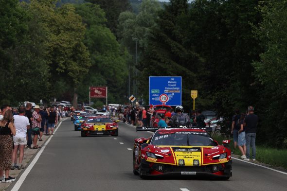 Fahrerparade der 24h de Spa
