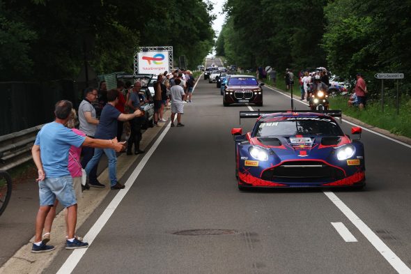 Fahrerparade der 24h de Spa