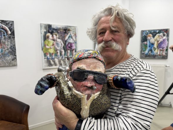 Ausstellung Robert Alonzi in der Galerie Fox Eupen (Bild: Simonne Doepgen/BRF)