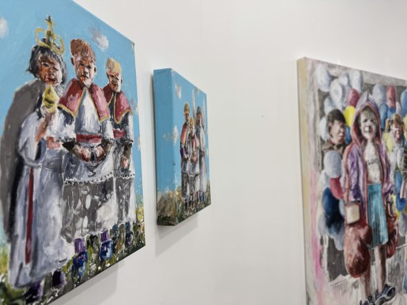 Ausstellung Robert Alonzi in der Galerie Fox Eupen (Bild: Simonne Doepgen/BRF)