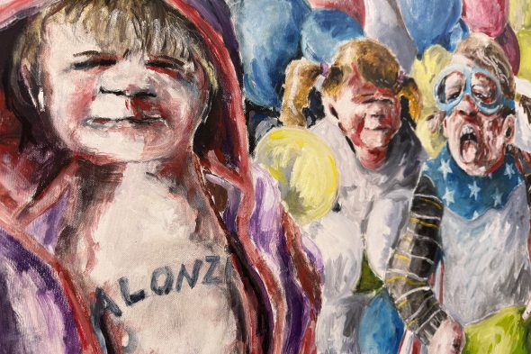 Ausstellung Robert Alonzi in der Galerie Fox Eupen (Bild: Simonne Doepgen/BRF)