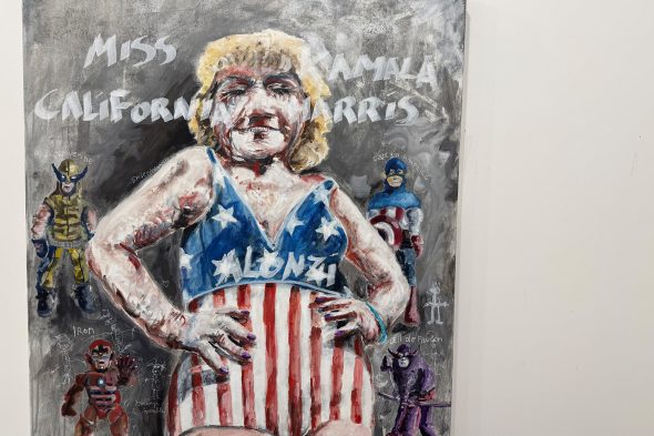Ausstellung Robert Alonzi in der Galerie Fox Eupen (Bild: Simonne Doepgen/BRF)