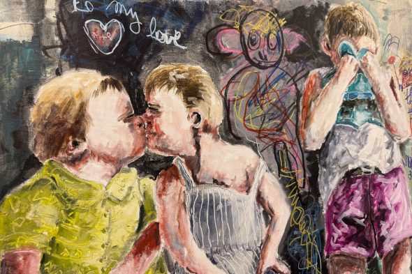 Ausstellung Robert Alonzi in der Galerie Fox Eupen (Bild: Simonne Doepgen/BRF)