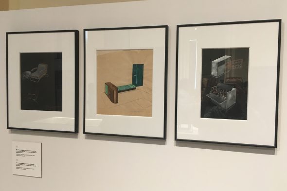 Art-Déco-Bilder in der Ausstellung