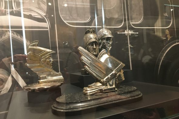 Art-Déco-Skulpturen in der Ausstellung