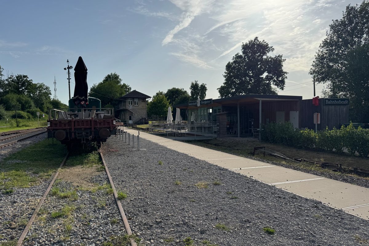 Das Bahnhofscafé in Raeren