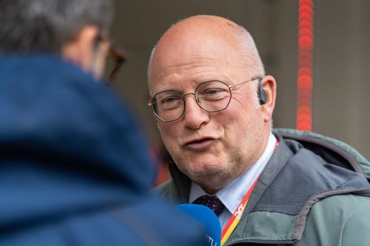 Der föderale Mobilitäts- und Klimaminister Jean-Luc Crucke