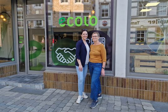Fabienne Colling und Franziska Franzen sind zu den neuen Co-Präsidentinnen von Ecolo Ostbelgien gewählt worden