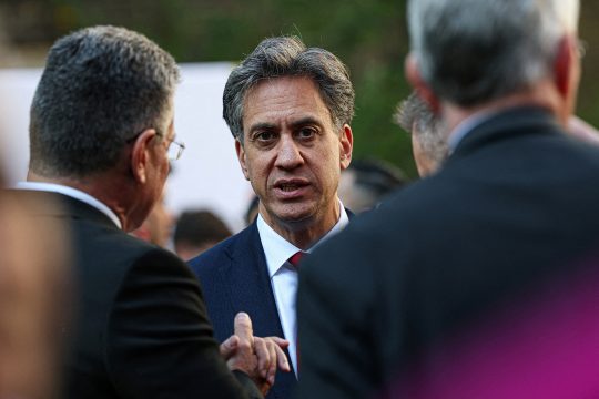 Der britische Energieminister Ed Miliband