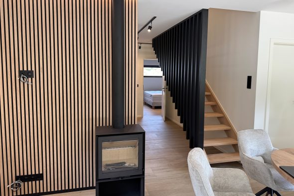 Chalets der neuen Ferienanlage in Wirtzfeld