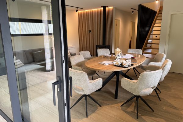 Chalets der neuen Ferienanlage in Wirtzfeld