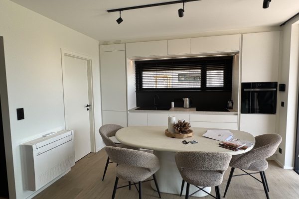 Chalets der neuen Ferienanlage in Wirtzfeld