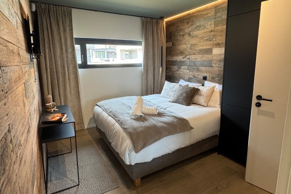 Chalets der neuen Ferienanlage in Wirtzfeld