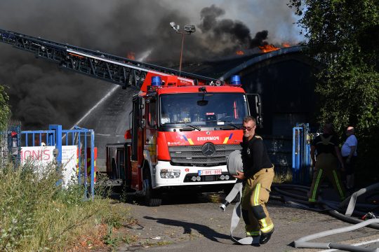 Feuerwehrleute im Einsatz