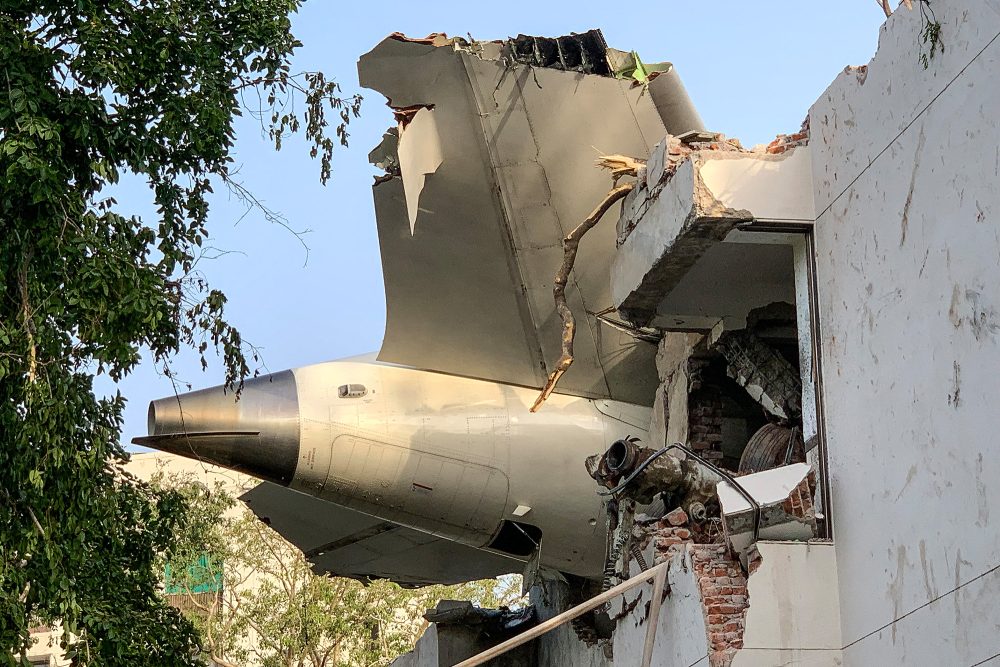 Flugzeugabsturz in Indien