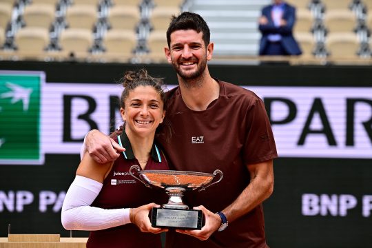 French Open: Sara Errani und Andrea Vavassori gewinnen Finale im gemischten Doppel