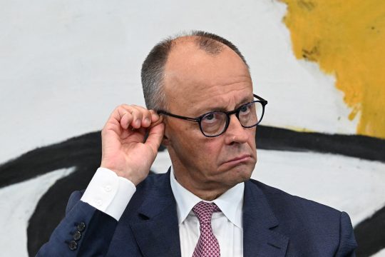 Der deutsche Bundeskanzler Friedrich Merz