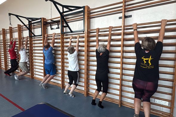 Gesundheitsturngruppe in Eynatten