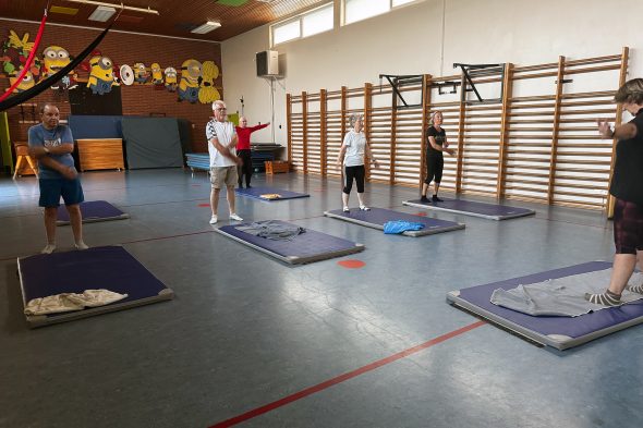 Gesundheitsturngruppe in Eynatten