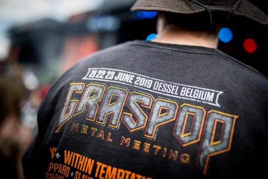 Regelmäßiger Besucher beim Graspop-Festival in Dessel