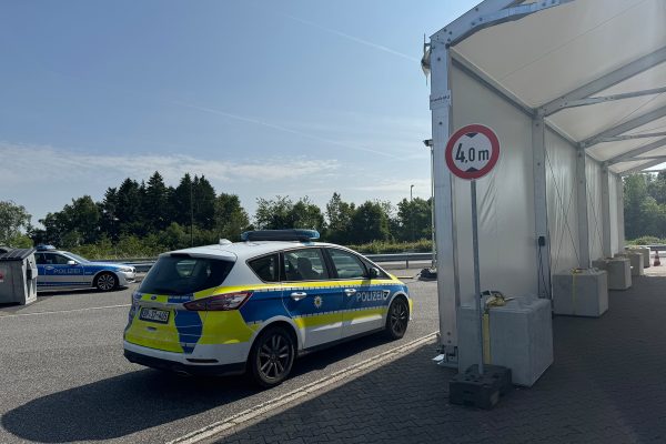 Grenzkontrollen auf Steinebrück