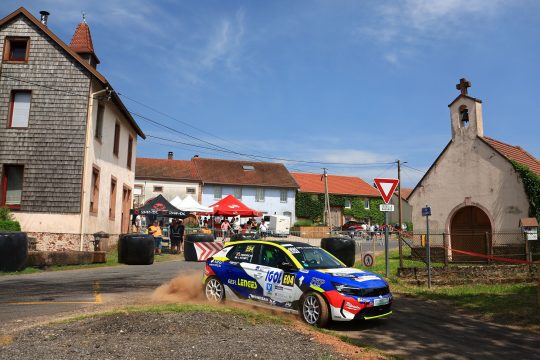 Tom Heindrichs/Jonas Schmitz bei der Rallye Vosges Grand-Est
