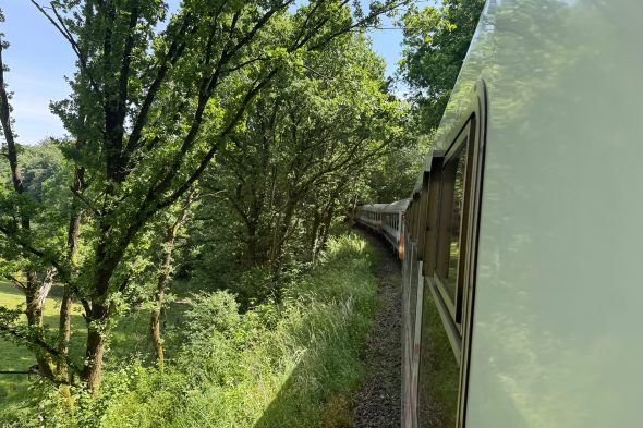 Historische Bahnfahrt und Bahnhofsfest in Raeren