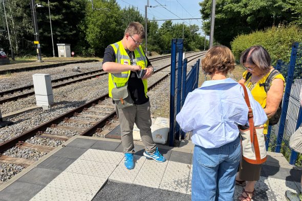 Historische Bahnfahrt und Bahnhofsfest in Raeren