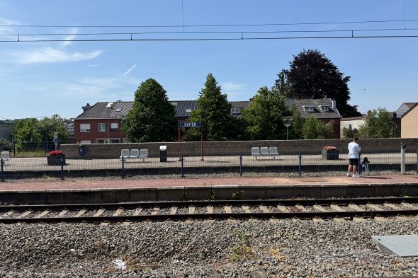 Historische Bahnfahrt und Bahnhofsfest in Raeren