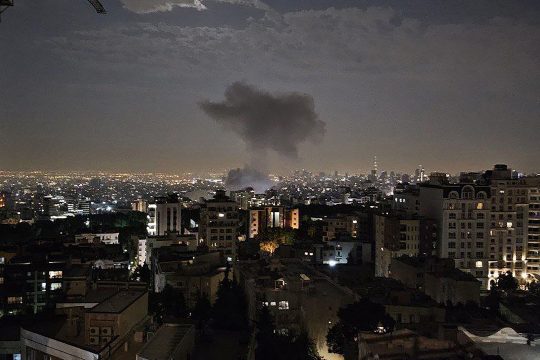 Israel hat den Iran angegriffen (Bild vom 13. Juni 2025)