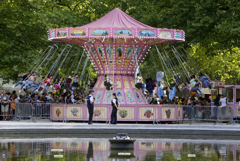 Kirmes-Karussell (Illustrationsbild)