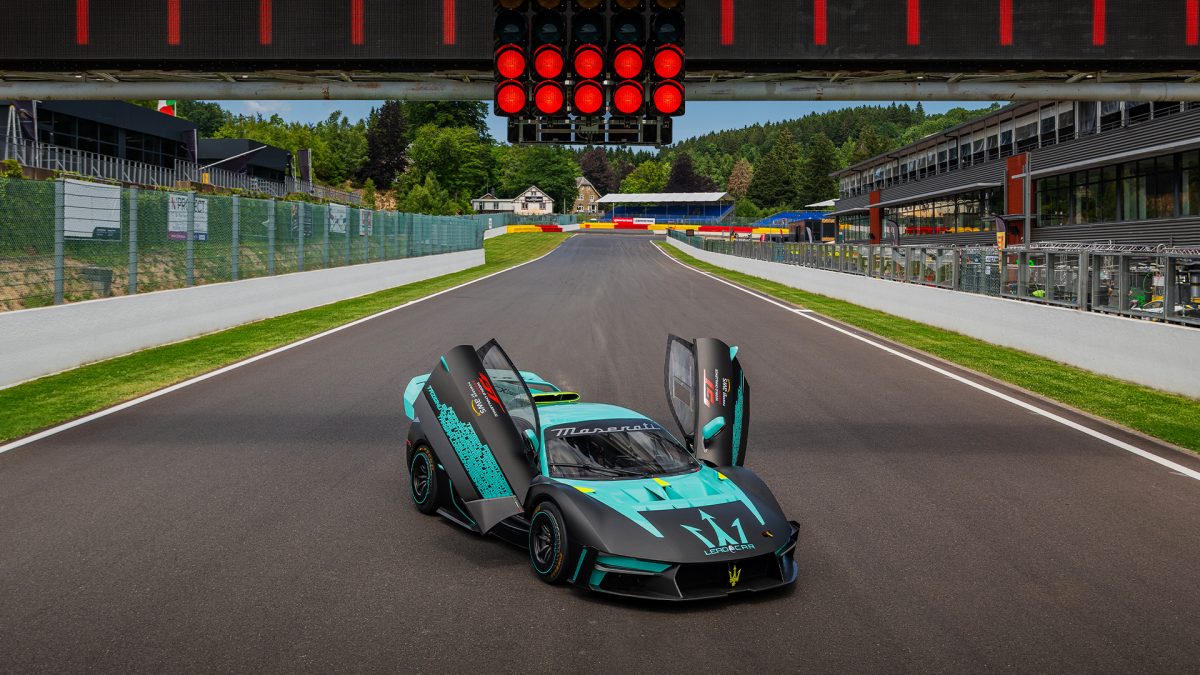 Das "Leading Car" für die 24h de Spa 2025