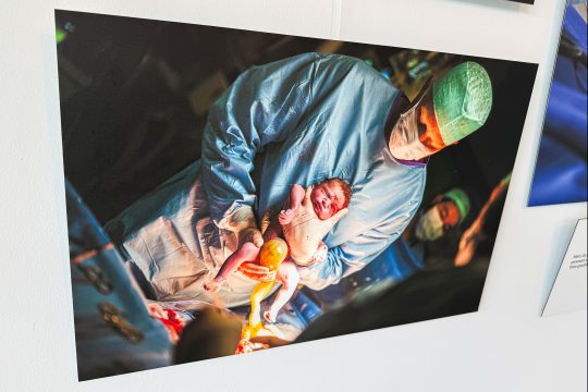 Dr. Frédéric Chantraine auf einer Fotografie von Dr. Marc Trippaerts