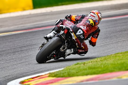Die Yamaha #99 beim Acht-Stunden-Rennen von Spa-Francorchamps