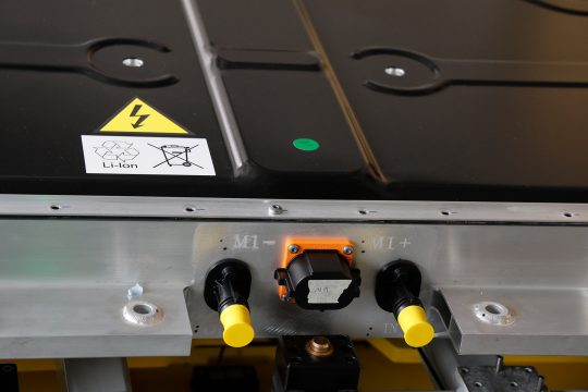 Maschine bei einem Automobilhersteller