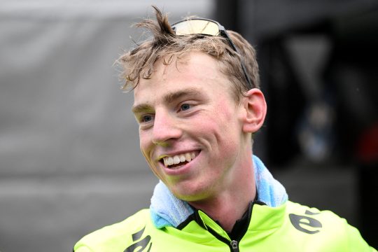 Der britische Radprofi Matthew Brennan