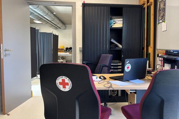 Im neuen Medical Center der Rennstrecke Spa-Francorchamps