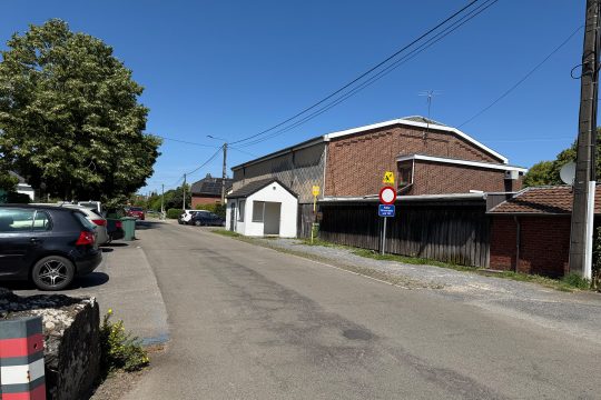 Die Pleistraße in Lichtenbusch