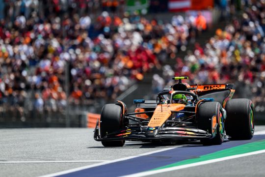 Lando Norris beim Training in Spielberg/Österreich