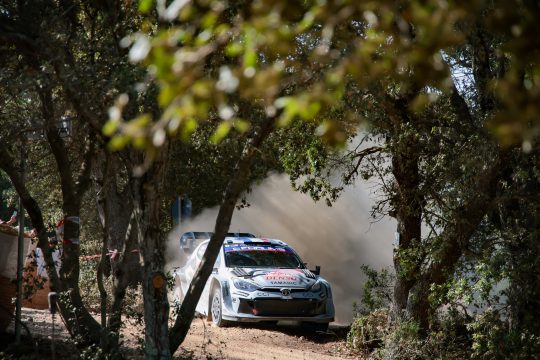 Sébastien Ogier/Vincent Landais bei der Rallye Sardinien