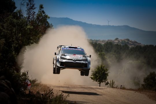 Sébastien Ogier/Vincent Landais bei der Rallye Sardinien