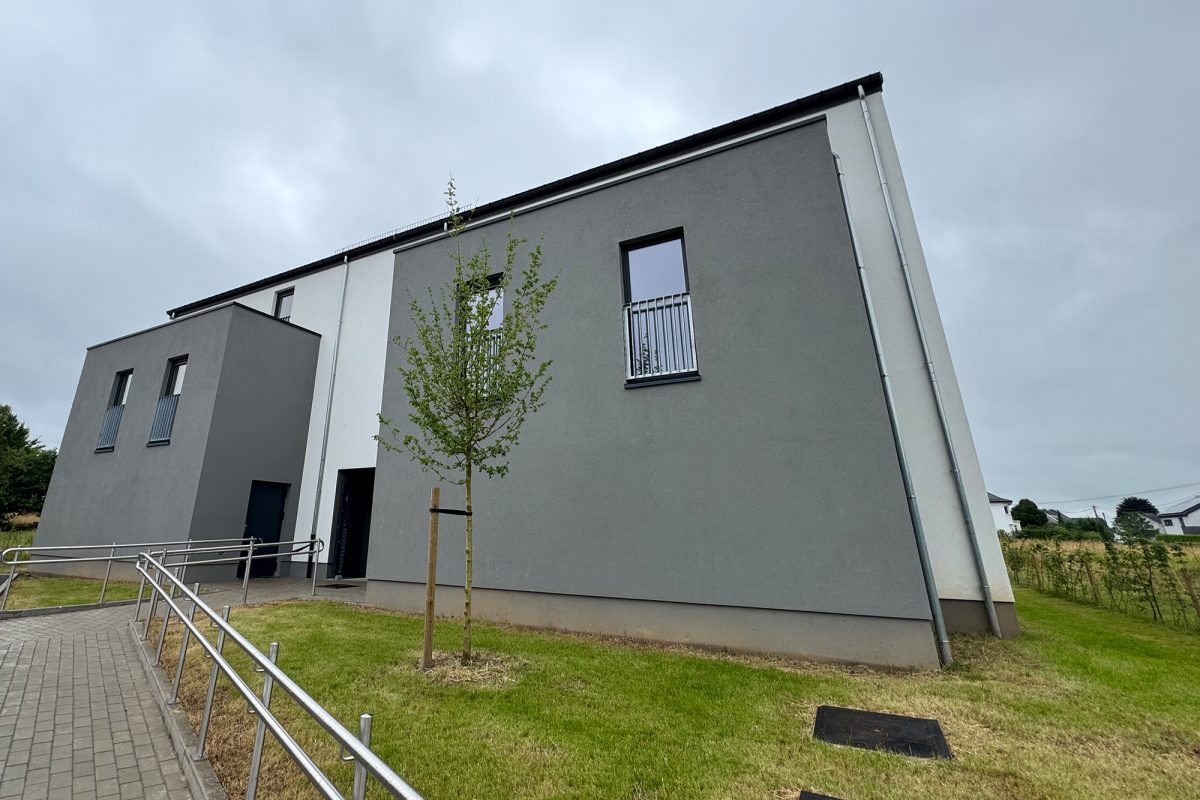 Der ÖWOB-Neubau in der Rottstraße in Raeren