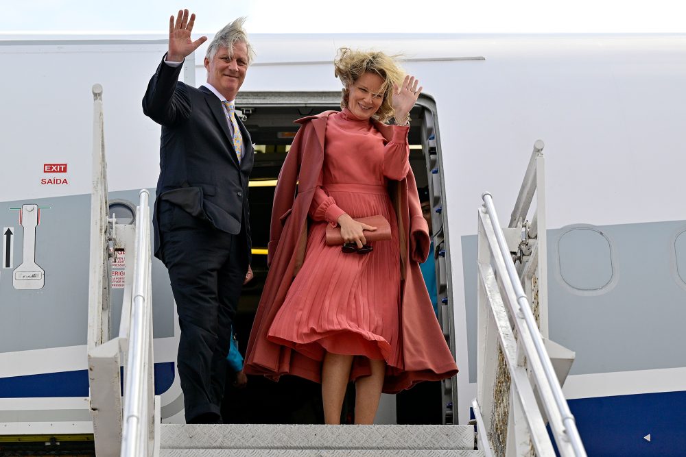 König Philippe und Königin Mathilde mussten ihren Abflug aus Chile verschieben